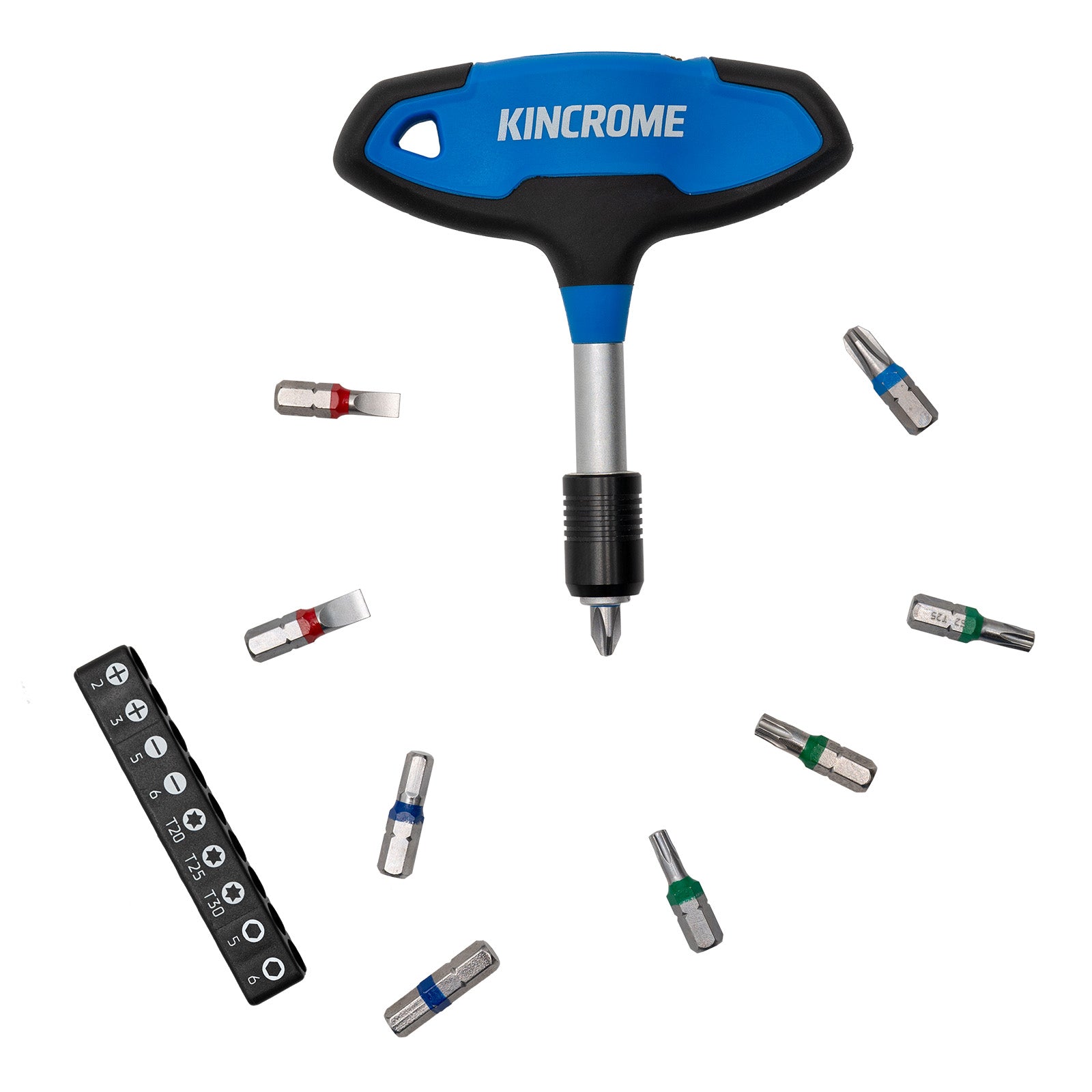 Kincrome K5692 Ratcheting T-Handle Set 10 Piece - view 4