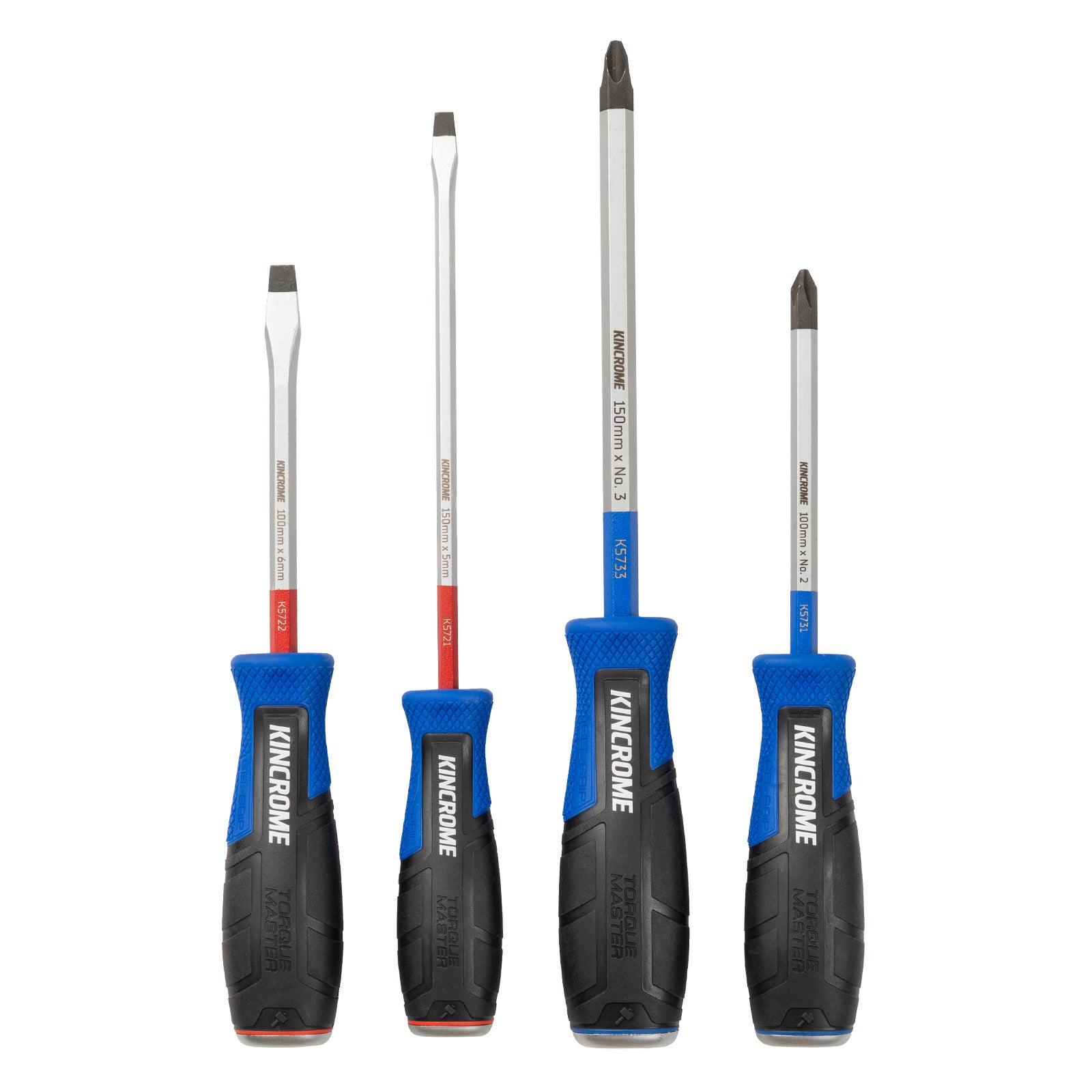 Kincrome K5701 4 Piece Thru Tang Screwdriver Set - view 2