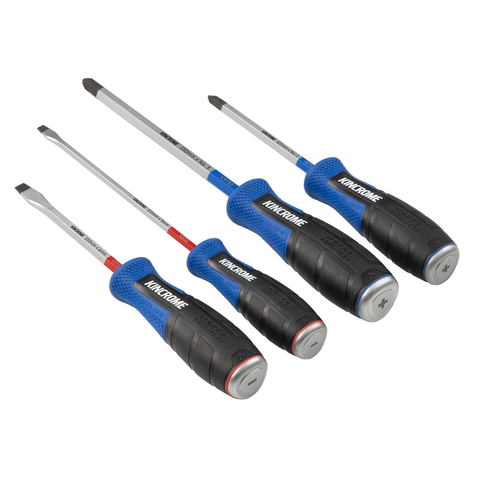 Kincrome K5701 4 Piece Thru Tang Screwdriver Set - view 3