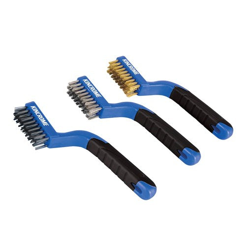 Kincrome K6360 Wire Brush Set Medium 3 Piece