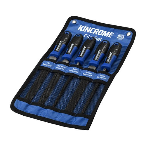 Kincrome K6404 File Set 200mm (8") 5 Piece