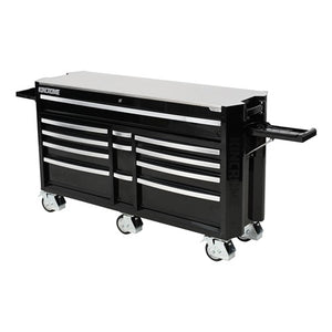 Kincrome K76112B CONTOUR® Tool Trolley 12 Drawer 1515mm (60") Black