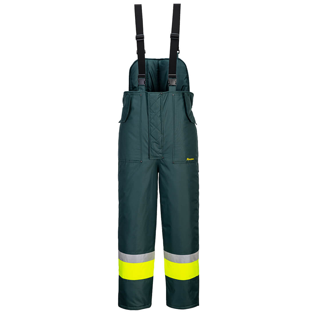 Portwest K8046 Huski Hi-Vis Contrast Freezer Bib and Brace