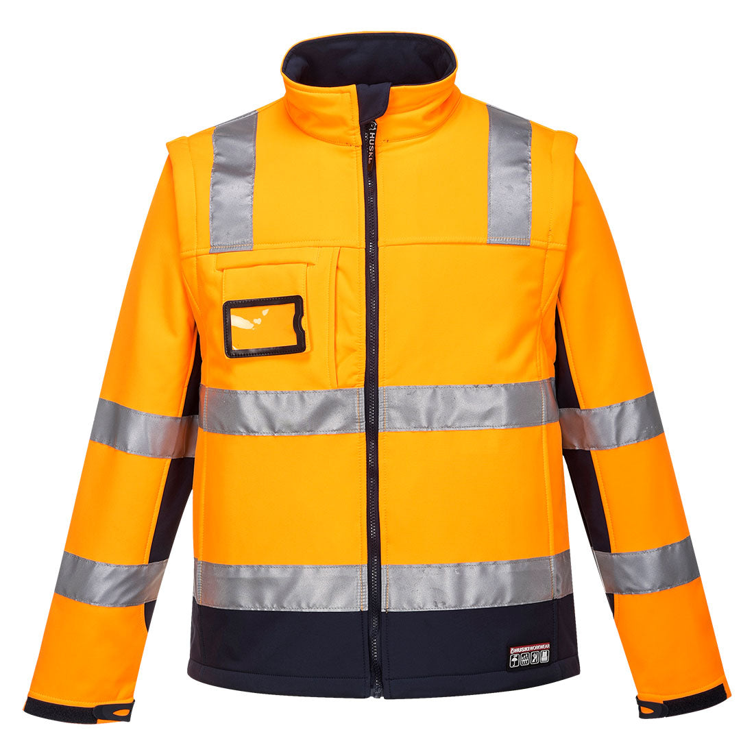 Portwest K8074 Huski Chassis Hi-Vis 2-in-1 Contrast Softshell 3L