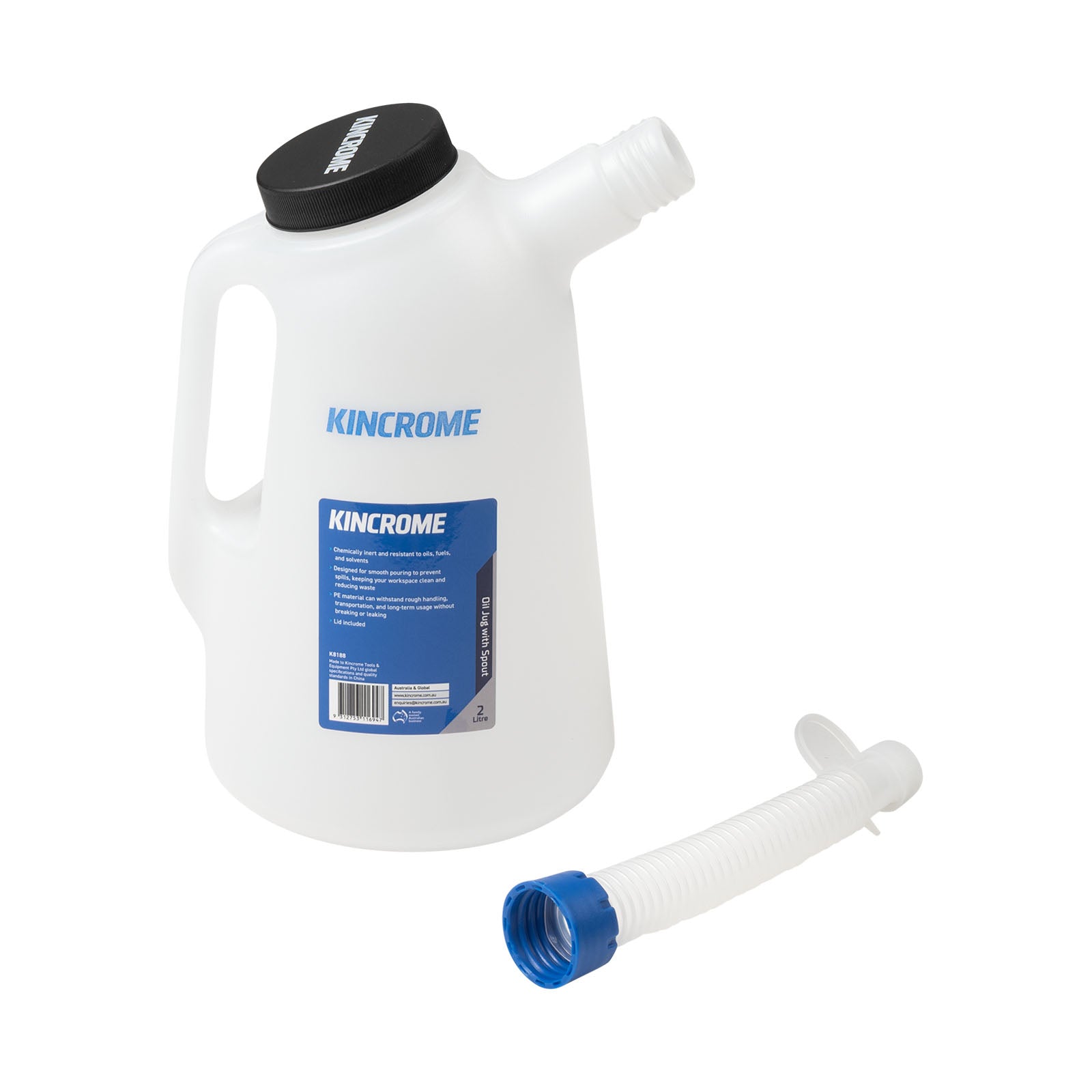Kincrome K8188 Oil Jug 2L - view 3