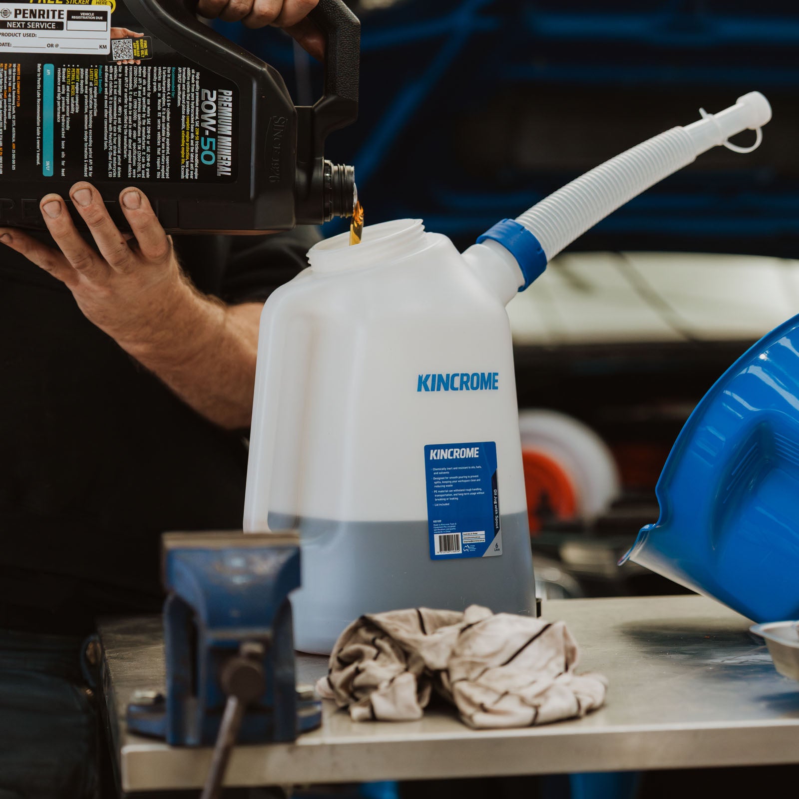 Kincrome K8190 Oil Jug 8L - view 6