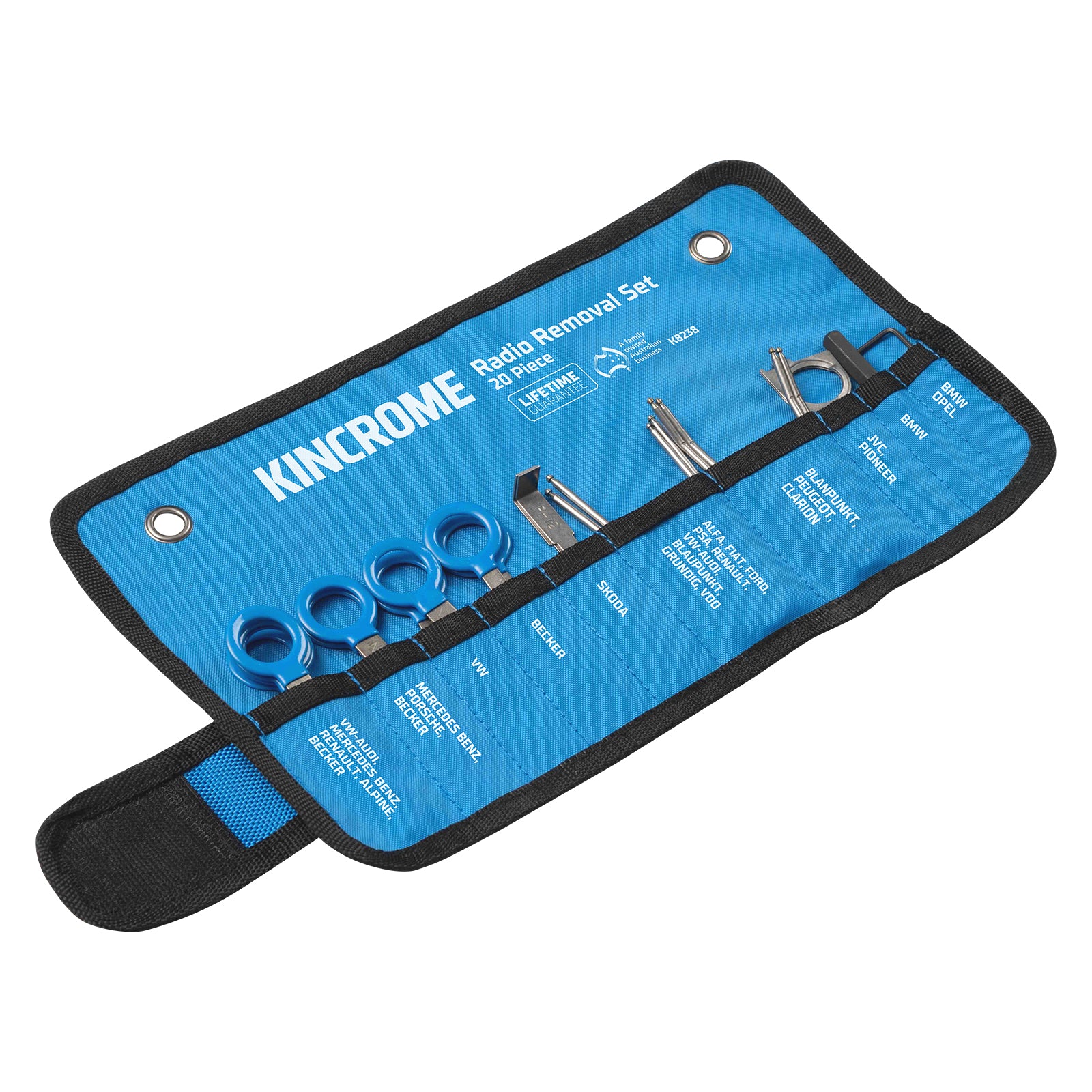 Kincrome K8238 20 Pce Radio Removal Set - view 2