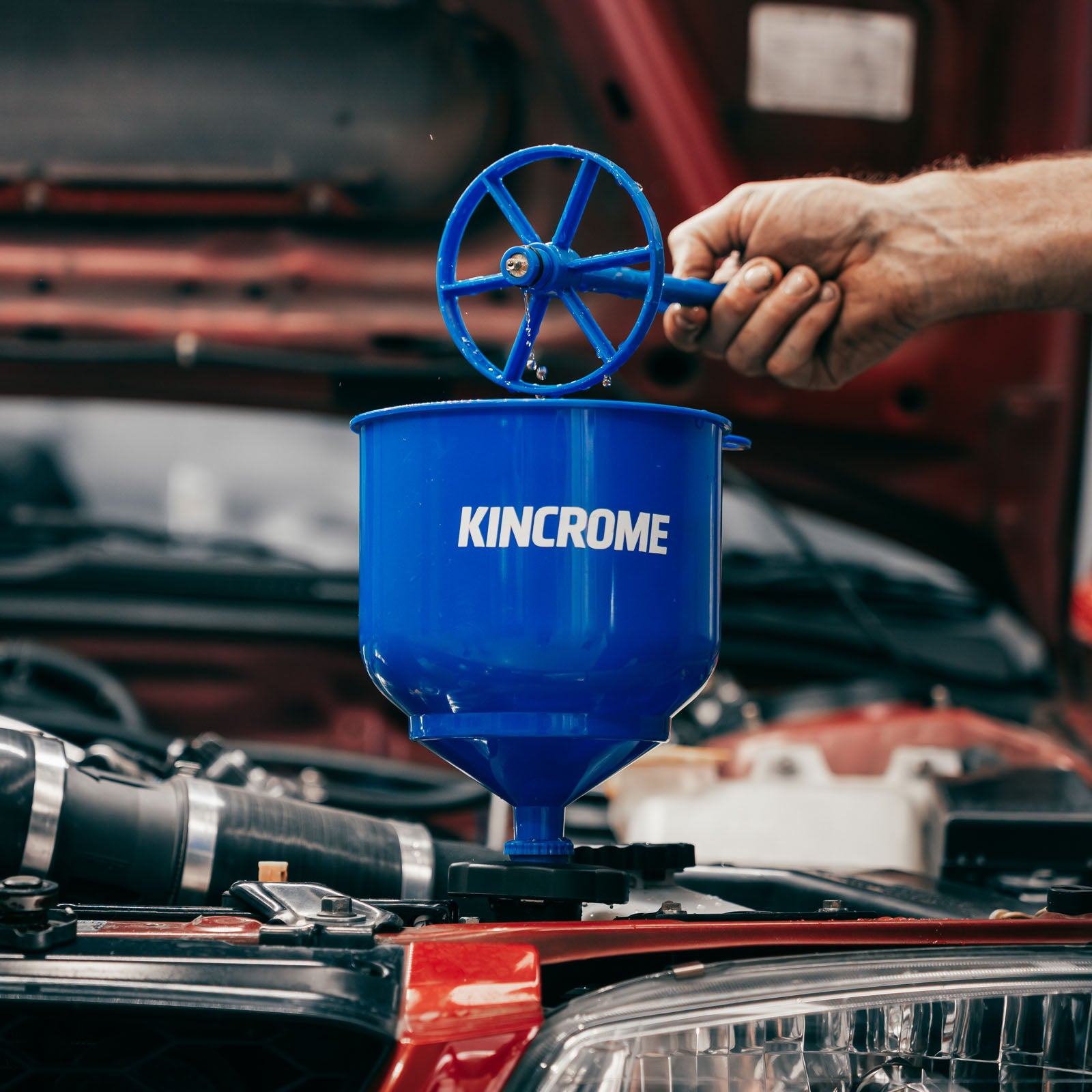 Kincrome K8283 11 Piece Coolant Spill Free Funnel Set - view 6