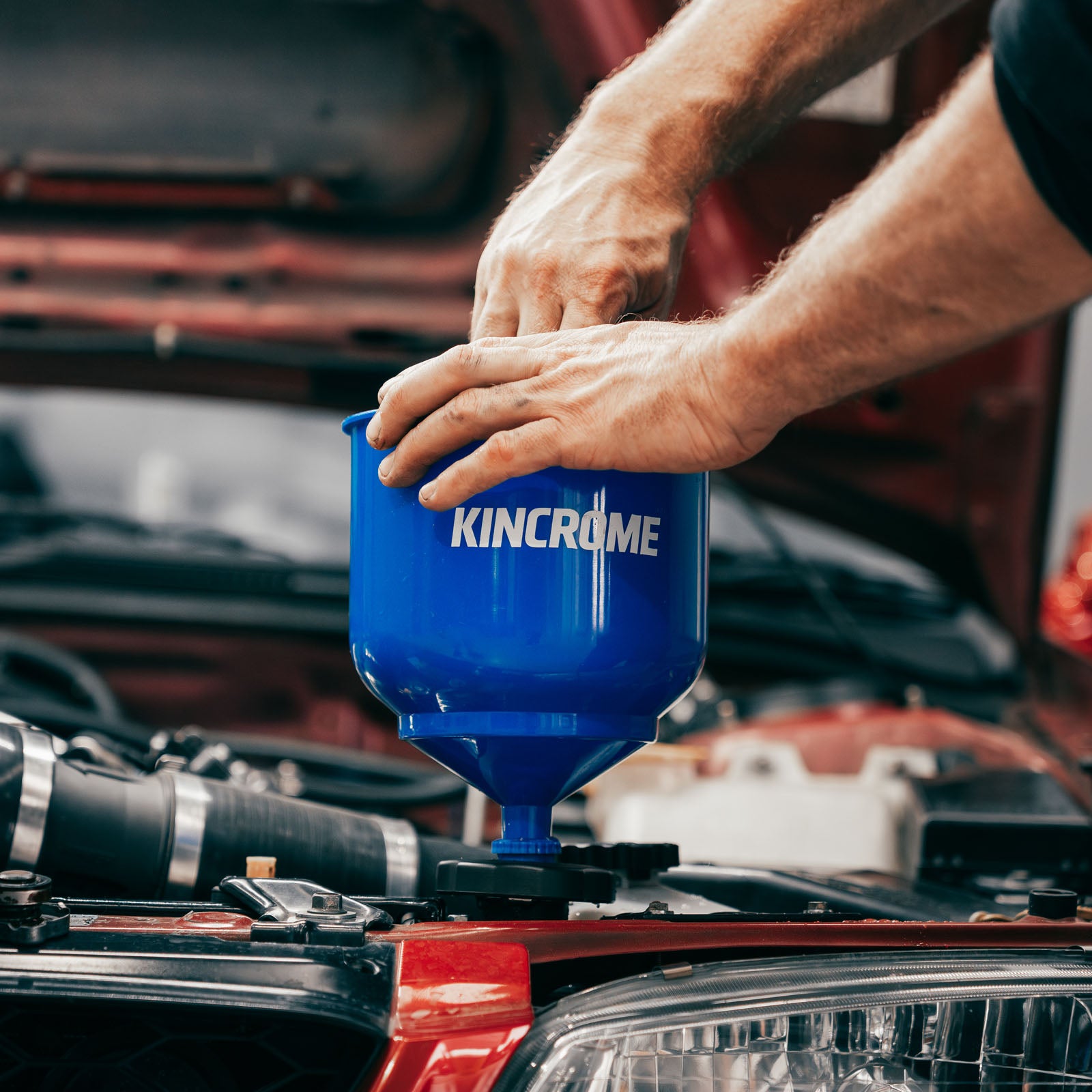 Kincrome K8283 11 Piece Coolant Spill Free Funnel Set - view 9