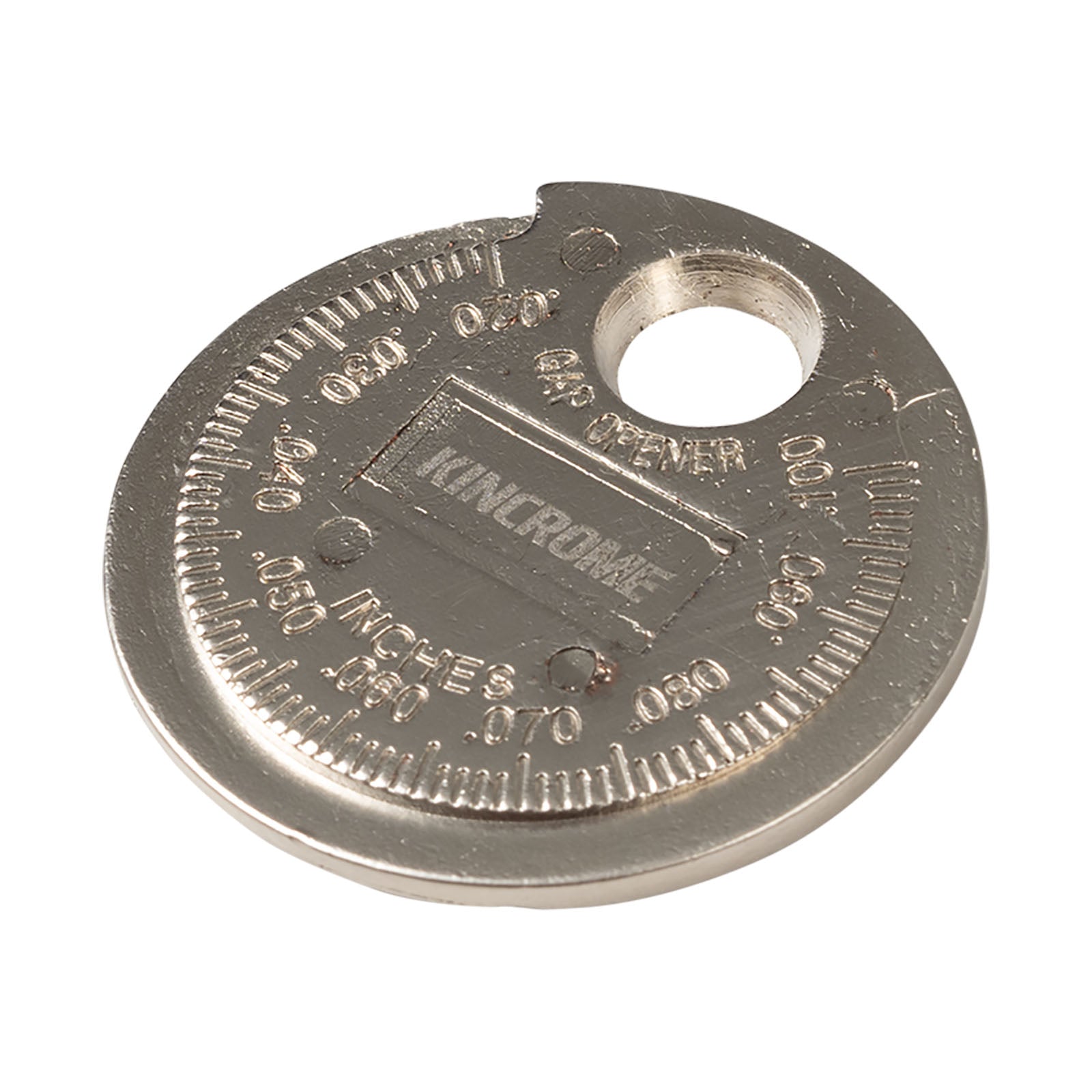 Kincrome K8360 Spark Plug Gap Gauge Coin - Metric/ Imperial - view 2