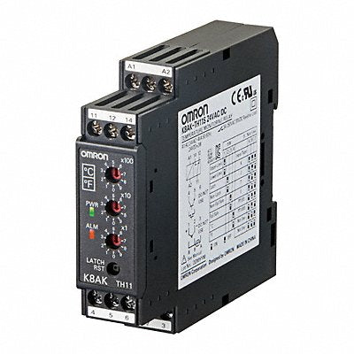 OMRON K8AKTH11S24VACDC TempMonitoringRelay 24VAC/DC 5A 12Pins