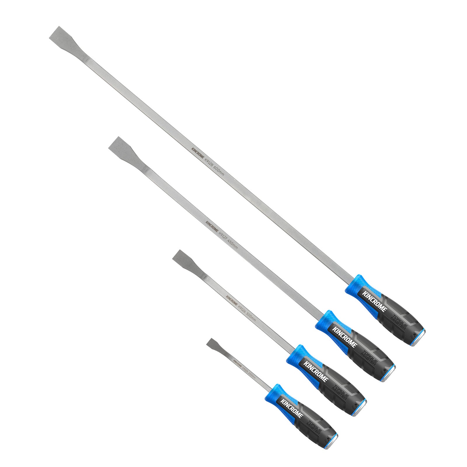 Kincrome K9116 Thru-Tang Pry Bar Set - 4 Piece