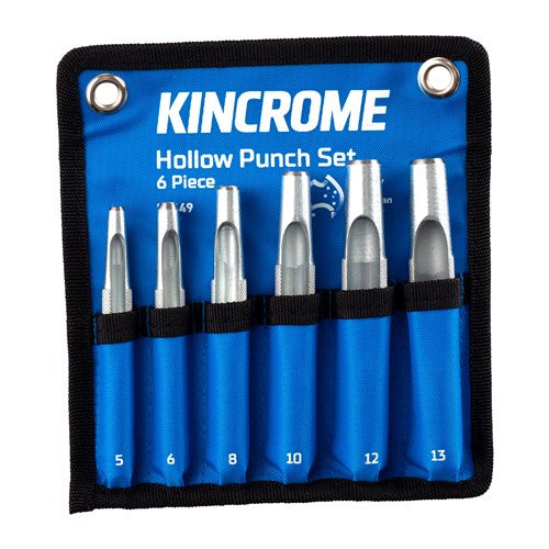 Kincrome K9449 Hollow Punch Set 6 Piece