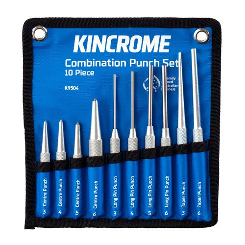Kincrome K9504 Combination Punch Set 10 Piece