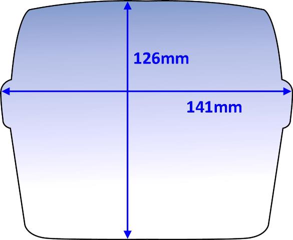 Weldclass KC-J9931 Lens Clear Outer Suit Jackson WH70 Pk10