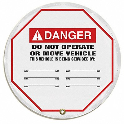 ACCUFORM KDD731 Steering Wheel Cover Do Not Operate 24