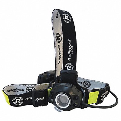 RAILHEAD GEAR KEHLFC185 Headlamp ABS Plastic Black 450lm