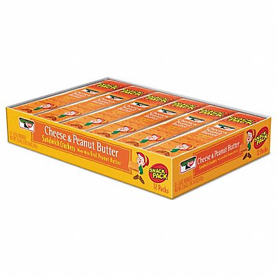 KEEBLER 21165 Sandwich Crackers Cheese 1.8 oz PK12