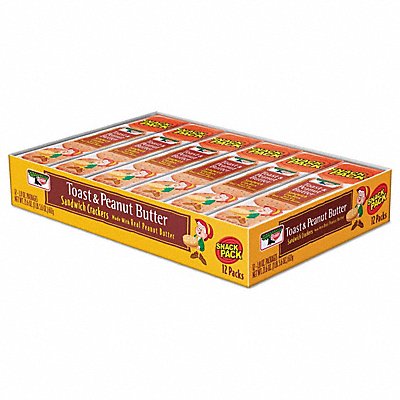KEEBLER 21167 Sandwich Crackers Toast 1.8 oz PK12