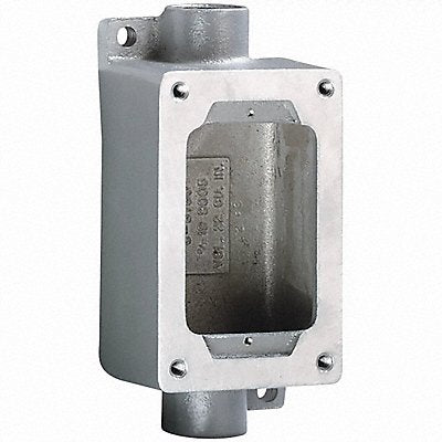HUBBELL KILLARK SWB5 Device Box 3/4In Hub 22Cu-In 2 Hubs