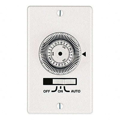 INTERMATIC KM2STU1G Wall Switch Timer White 120V AC