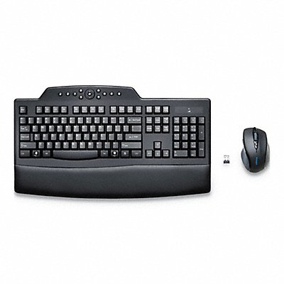 KENSINGTON K72403USA Keyboard/Mouse Set Wireless 10 1/4 in L