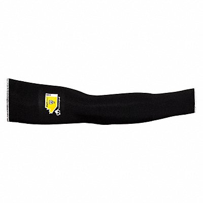 SUPERIOR GLOVE KP1T18S Cut Resistant Tapered Sleeve Black S PR