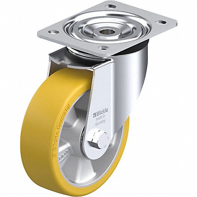 GRAINGER LALTH150K Plate Caster Swivel Polyurethane 7 1/2 H