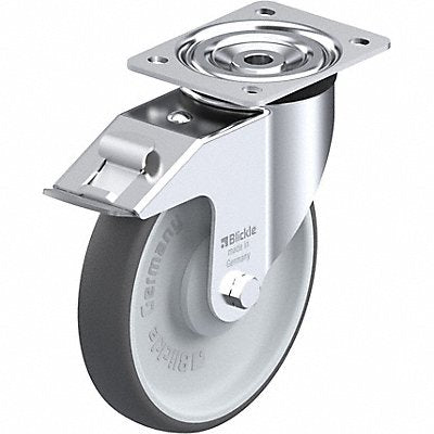 GRAINGER LPATH200KAFI Plate Caster Swivel Polyurethane 9 1/4 H