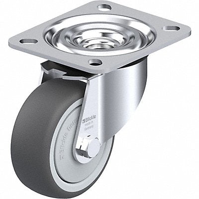 GRAINGER LPATH80KF Plate Caster Swivel Polyurethane 4 H