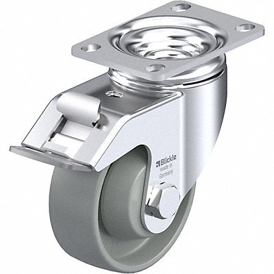GRAINGER LPOG89KA12FI Plate Caster Swivel 4 11/16 H