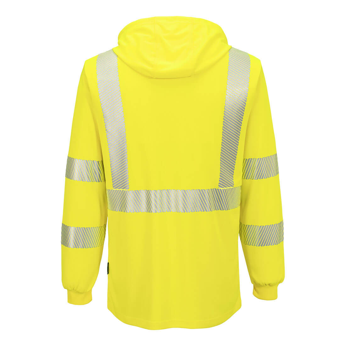 Portwest L042 Hi-Vis Lightweight Hooded T-Shirt L/S