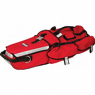 TRUE NORTH RBL20 Gear Bag L-1 RIT 13 x10 x36 In Nylon Red