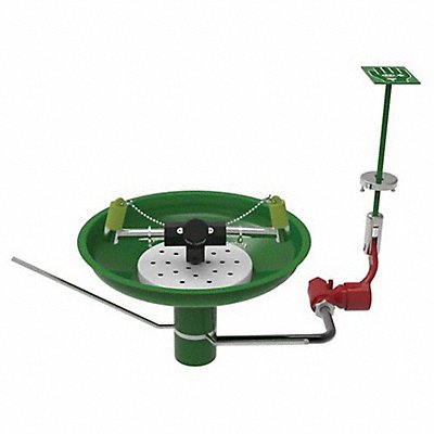 HUGHES SAFETY L85GST Laboratory Eye/Face Wash Table Mount
