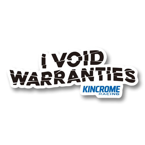 Kincrome LABDESIGN05 I Void Warranties Sticker