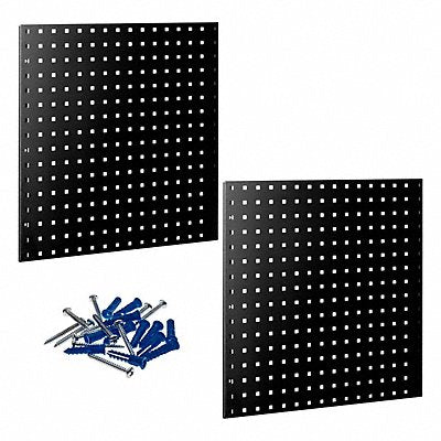 TRITON PRODUCTS LB1BK Stationary Pegboard Panels
