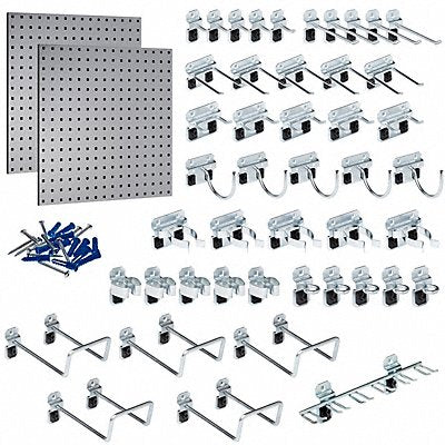 TRITON PRODUCTS LB1GKit Stationary Pegboard Panels