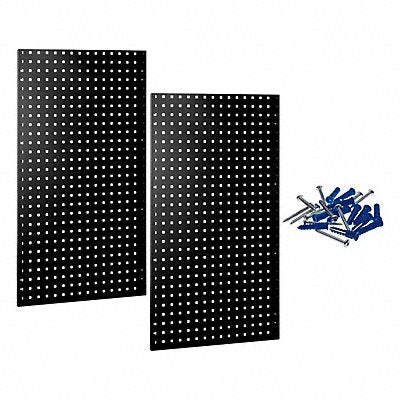 TRITON PRODUCTS LB2BK Stationary Pegboard Panels