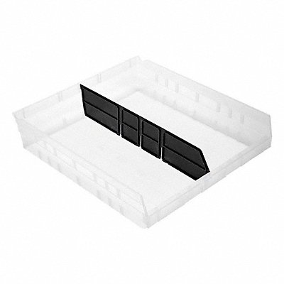 QUANTUM STORAGE SYSTEMS LDSB122 Long bin dividers PK 6