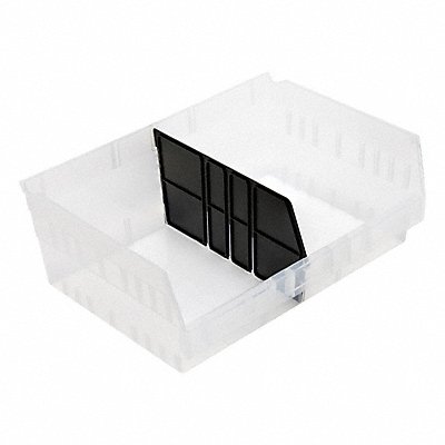QUANTUM STORAGE SYSTEMS LDSB218 Long bin dividers PK 6