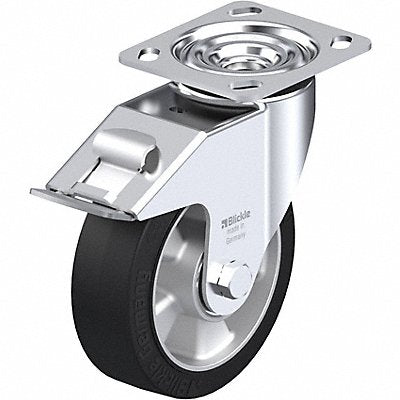BLICKLE LEALEV150K14FI Plate Caster Swivel Rubber 7 1/2 H