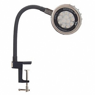 O.C. WHITE LEDCD1230120V Spot Light Gooseneck 18 W Black