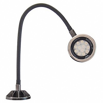 O.C. WHITE LEDSD2230120V Spot Light Gooseneck 18 W Black