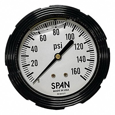 SPAN LFC210160PSIGCERT Industrial Pressure Gauge
