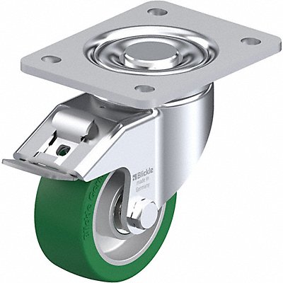 GRAINGER LHALST100K3FI Plate Caster Swivel Polyurethane 5 1/2 H