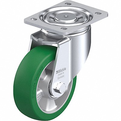 GRAINGER LHALST150K Plate Caster Swivel Polyurethane 7 3/4 H