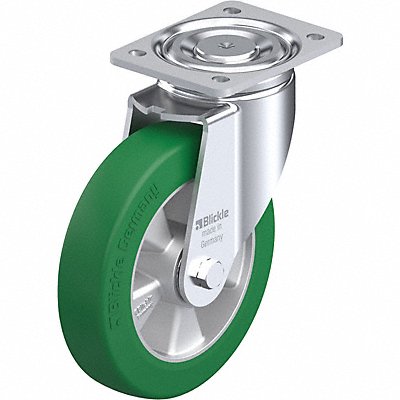 GRAINGER LHALST200K Plate Caster Swivel Polyurethane 9 5/8 H