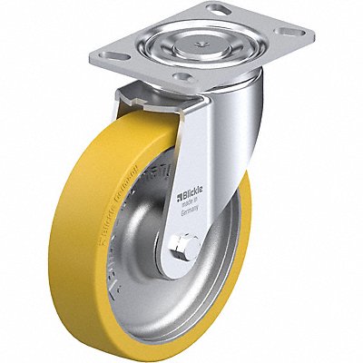 GRAINGER LHGTH200K16 Plate Caster Swivel Polyurethane 9 5/8 H