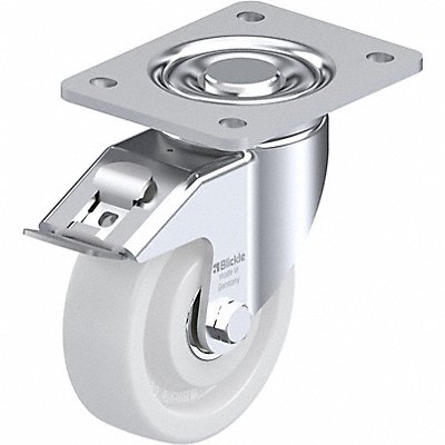 GRAINGER LHSPO125K3FI Plate Caster Swivel 6 1/2 H