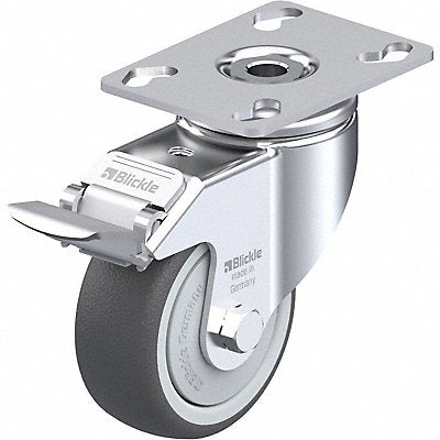 GRAINGER LKPAPATH80KFFI Plate Caster Swivel Polyurethane 4 3/8 H
